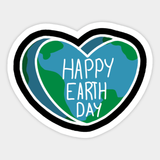 Happy Earth Day Sticker